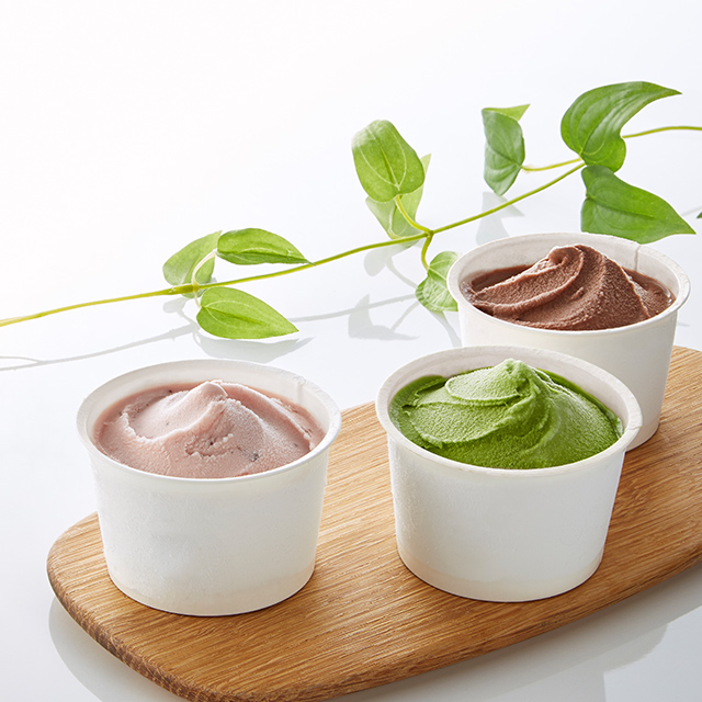 アイスクリーム　3個セット（抹茶）